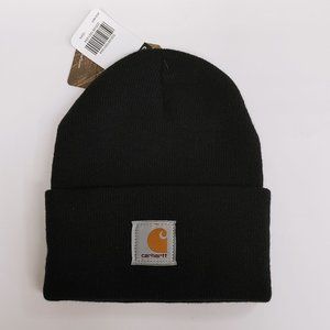 CARHARTT KNITT CUFF NAVY BEANIE A18